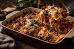 Baked Ravioli recipe from Sunrise & Crumb