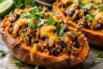 Batch Green Chile Turkey Sweet Potato recipe from Sunday Box Kitchen
