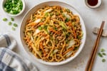 Shanghai Fried Noodles recipe from Thrifty Thyme