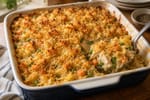Chicken Noodle Casserole recipe from The Frosted Fork