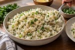 Garlic Rice recipe from The Frosted Fork
