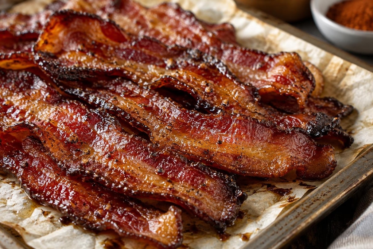 How to Cook Bacon in the Oven How to Cook Bacon in the Oven recipe from The Snap Skillet