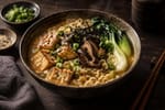 Vegetarian Ramen Miso Bowl recipe from Verdigrain Table
