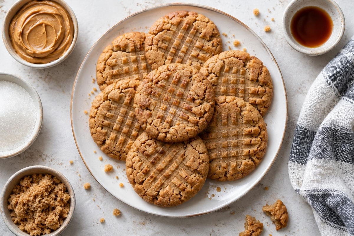 Peanut Butter Cookie Peanut Butter Cookie recipe from Pebble Plate Kids