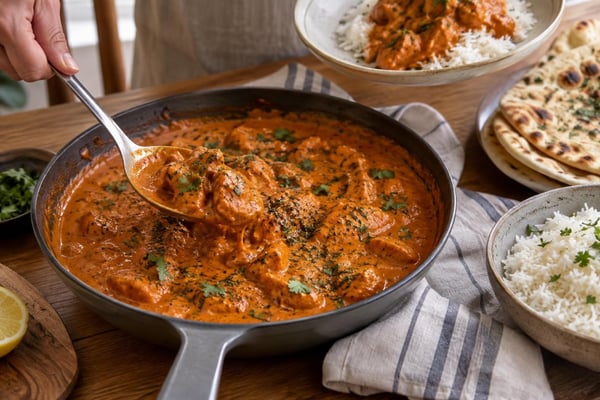 Butter Chicken recipe from The Frosted Fork