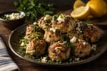 Greek Turkey Meatballs recipe from Keto Table