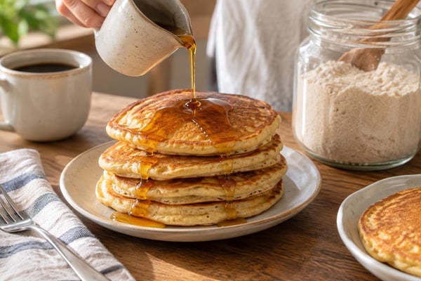 Homemade Pancake Mix Homemade Pancake Mix recipe from Sunrise & Crumb