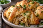 White BBQ Chicken Crescent Bites recipe from The Verdant Spoon