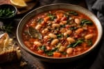 Tomato White Bean Soup recipe from Plant Powered Kitchen