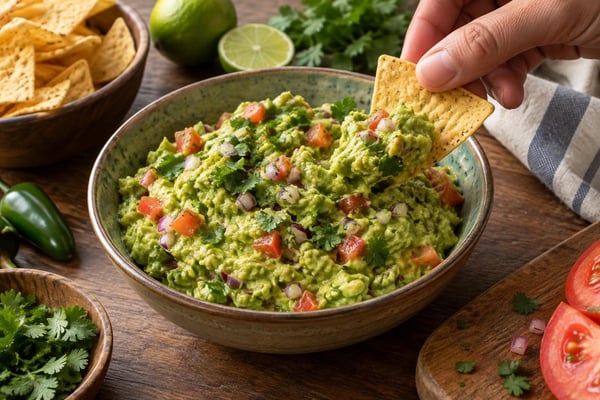 Best Guacamole recipe from The Frosted Fork