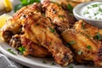 Crispy Baked Chicken Wings recipe from Derek's Table