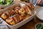 Bacon Wrap Chicken Jalapeño Tray recipe from Ketolite Table