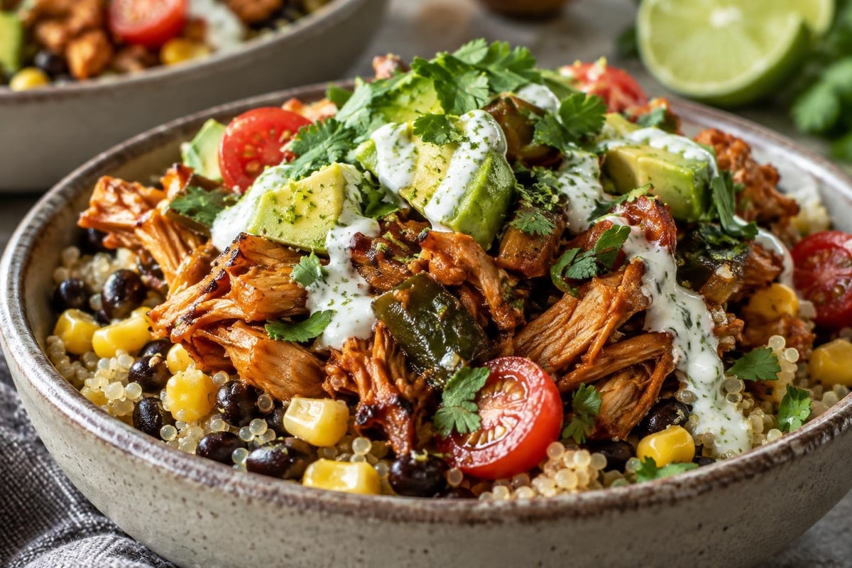 Garden Chile Lime Jackfruit Street Taco Bowls Garden Chile Lime Jackfruit Street Taco Bowls recipe from Bright Balance Kitchen