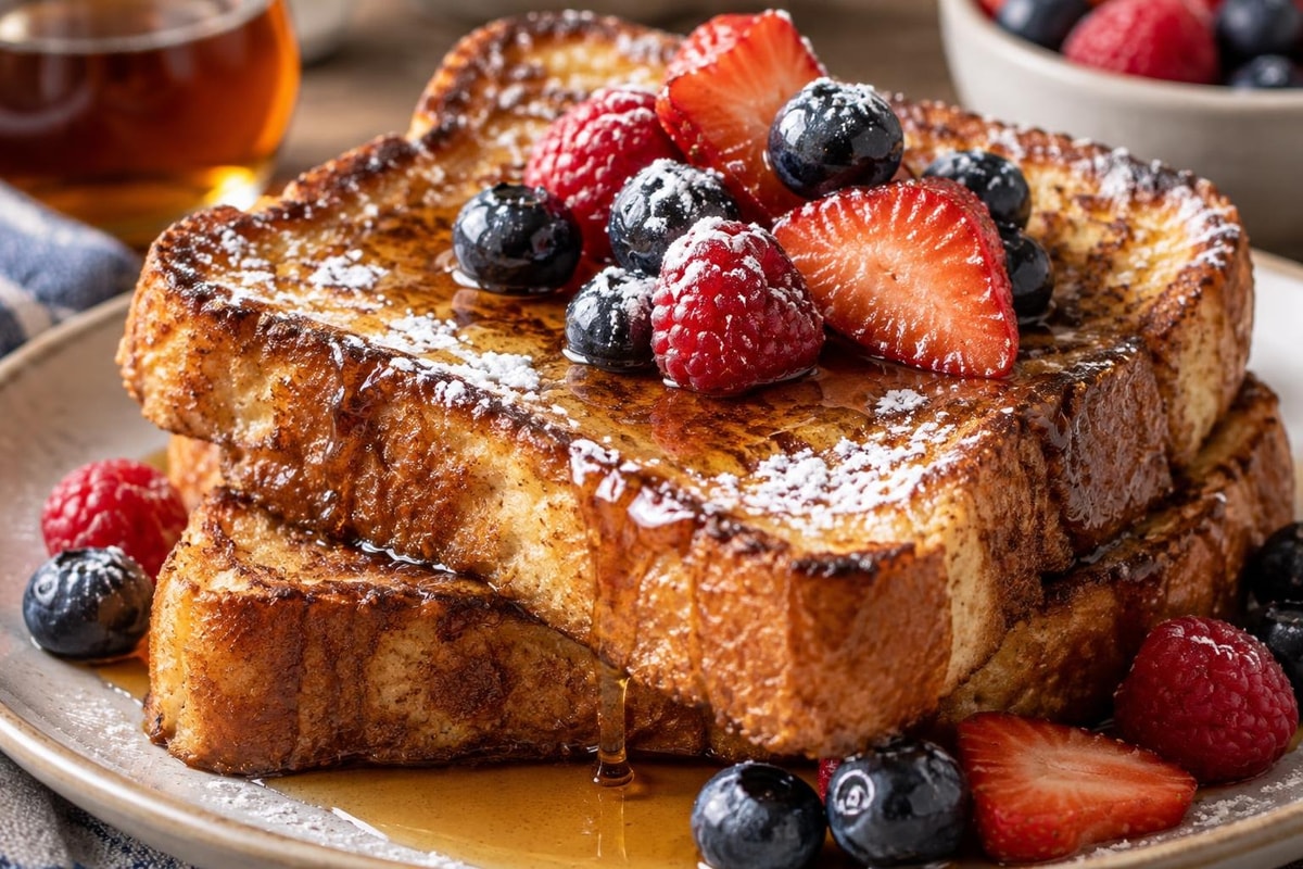 French Toast French Toast recipe from Pebble Plate Kids
