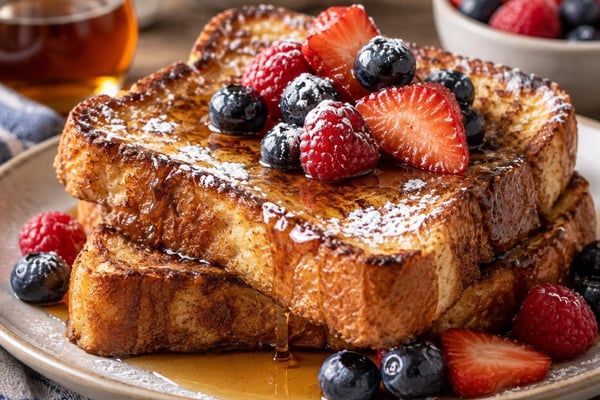 French Toast French Toast recipe from Pebble Plate Kids