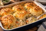 Southern-Style Southern Style Chicken and Biscuits Tray recipe from Velvet Spoon Kitchen