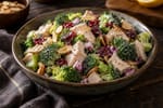 Broccoli Cranberry Salad recipe from Derek's Table
