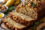 Banana Bread with Fresh Herbs recipe from Sunrise & Crumb