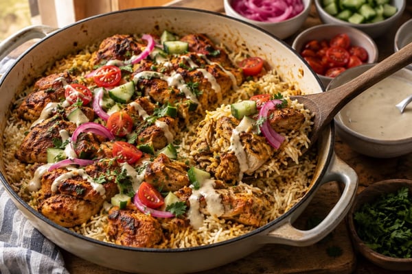Batch Chicken Shawarma Rice Bowls Batch Chicken Shawarma Rice Bowls recipe from Sunday Box Kitchen