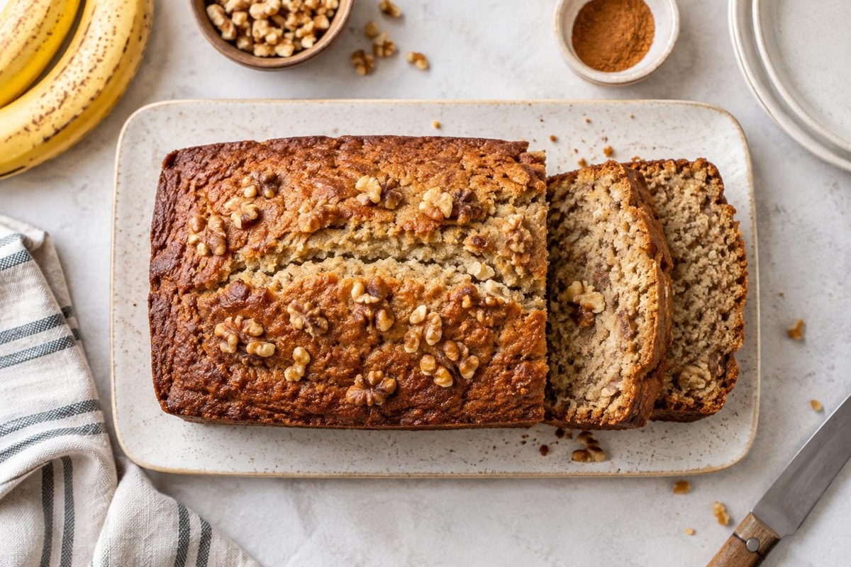Banana Bread recipe from Sunrise & Crumb