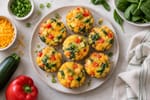 Breakfast Egg Muffins recipe from Little Bites Kitchen