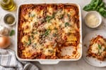 Ravioli Lasagna recipe from Hearthday Table