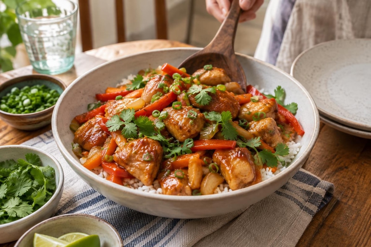 Sweet Chili Chicken Sweet Chili Chicken recipe from Ember Pot