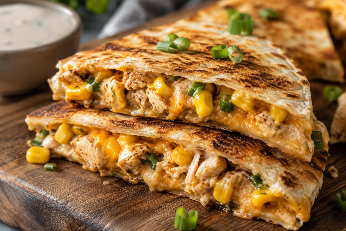 Smoky Ranch Chicken Quesadillas Smoky Ranch Chicken Quesadillas recipe from Pebble Plate Kids