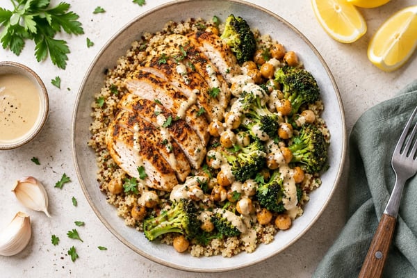 High Protein 30 Minute Dinners recipe from Derek's Table