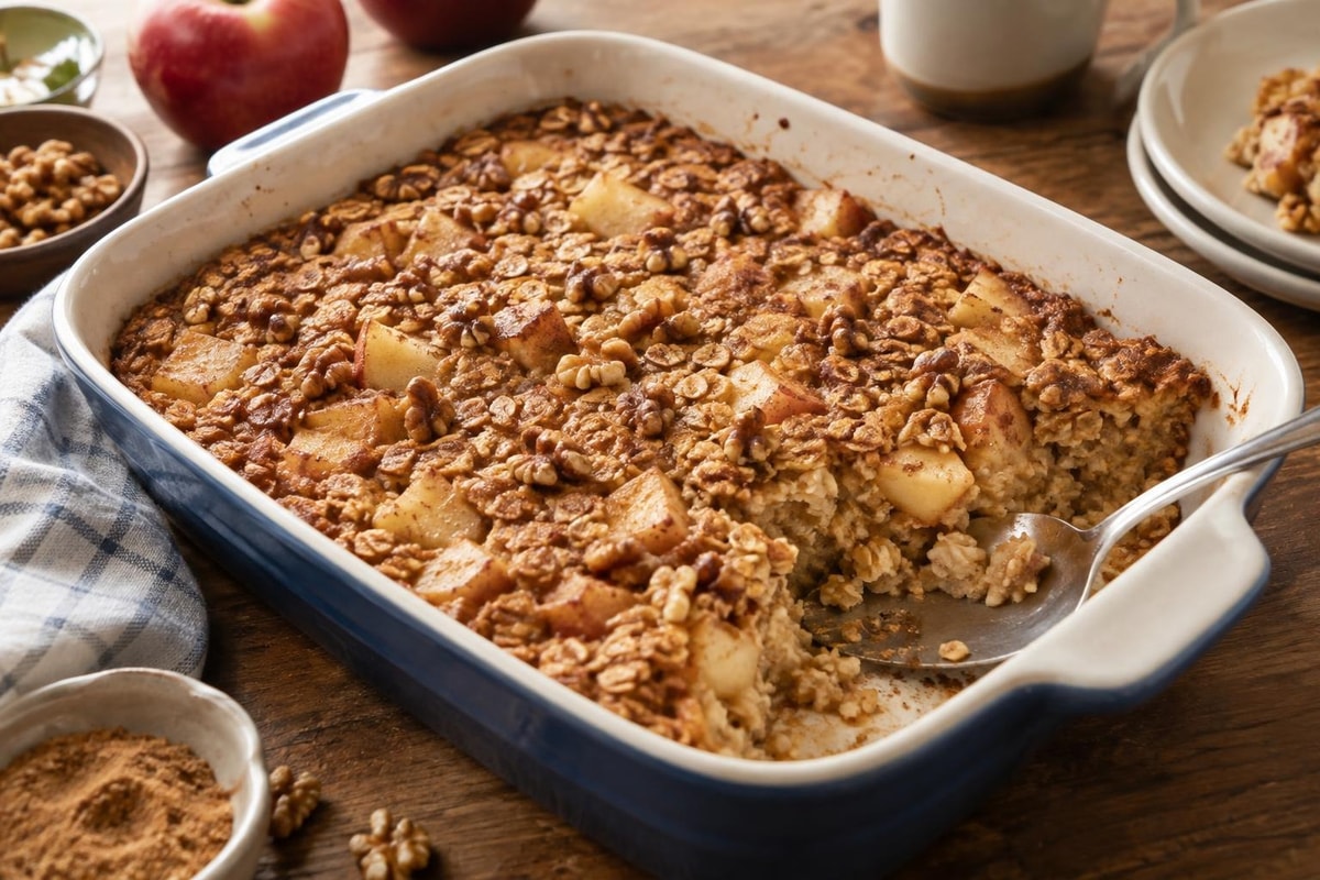 Baked Oatmeal Baked Oatmeal recipe from Sunrise & Crumb