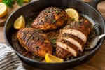 Blackened Chicken Breasts recipe from Simone's Protein Plate