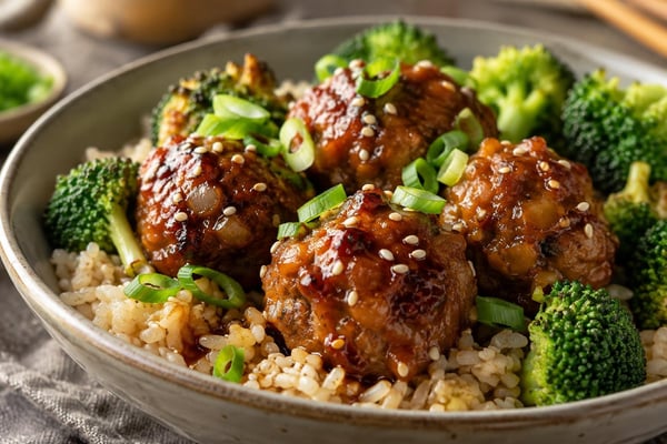 Firecracker Meatballs Firecracker Meatballs recipe from Simone's Protein Plate
