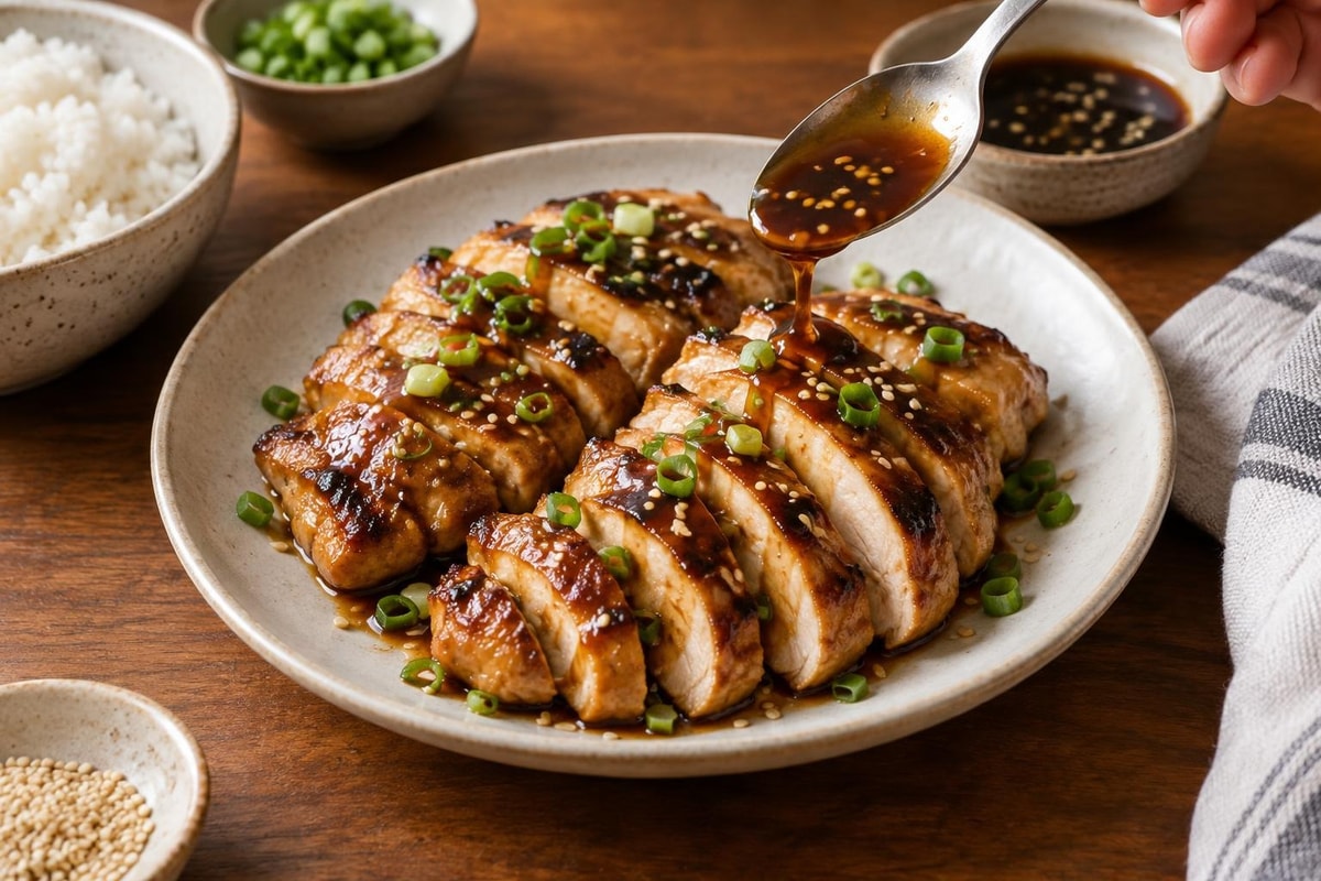 Air Fryer Chicken Teriyaki Air Fryer Chicken Teriyaki recipe from The Snap Skillet