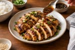 Air Fryer Chicken Teriyaki recipe from The Snap Skillet