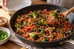 Ground Beef Stir Fry recipe from The Snap Skillet