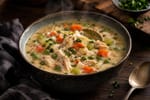 Creamy Chicken Soup recipe from Ember Pot