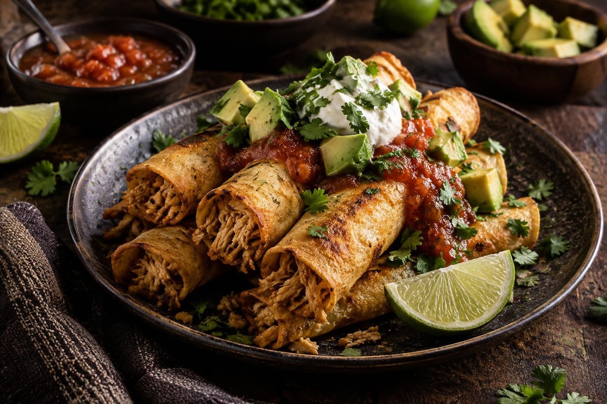 Homemade Taquitos Homemade Taquitos recipe from Pebble Plate Kids