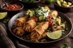 Homemade Taquitos recipe from Pebble Plate Kids