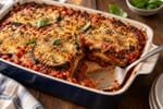 Eggplant Tomato Casserole Tray recipe from Sabbath Table Studio