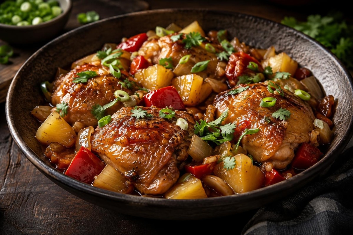 Baked Pineapple Chicken Baked Pineapple Chicken recipe from Ember Pot