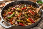 Pepper Steak recipe from Simone's Protein Plate