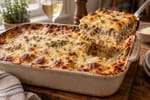 Southern-Style White Lasagna Bolognese recipe from Velvet Spoon Kitchen
