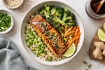 Teriyaki Salmon Bowls recipe from Derek's Table
