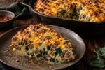Sausage Cream Spinach Bake recipe from Ketolite Table