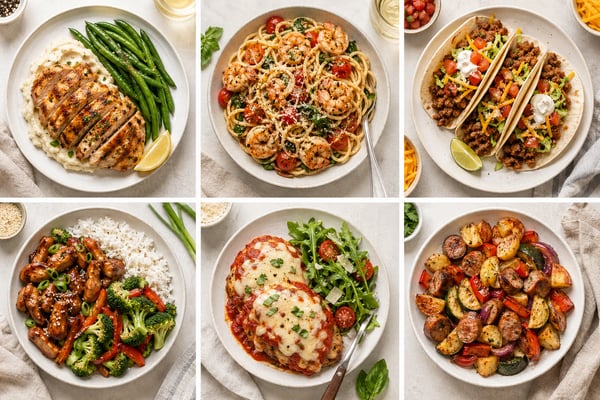 Weeknight Favorites recipe collection