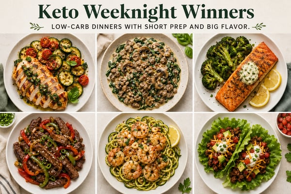 Keto Weeknight Winners Keto Weeknight Winners recipe collection