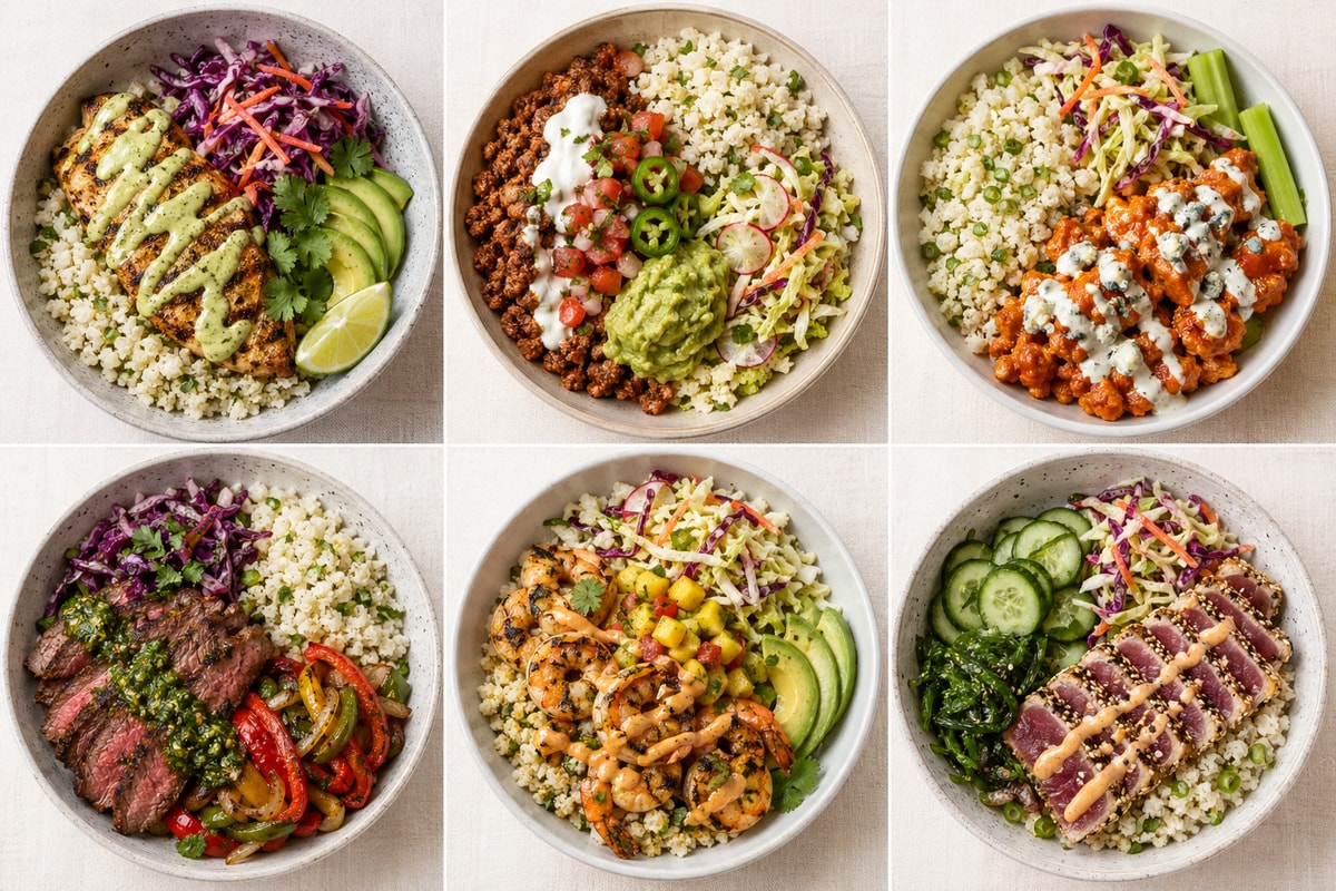 Low-Carb Bowls recipe collection