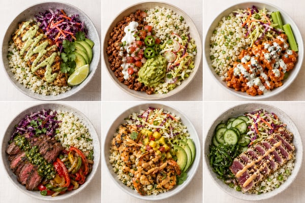 Low-Carb Bowls Low-Carb Bowls recipe collection
