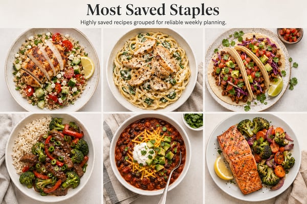Most Saved Staples recipe collection