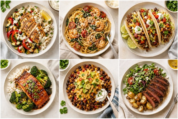 Weeknight Favorites recipe collection